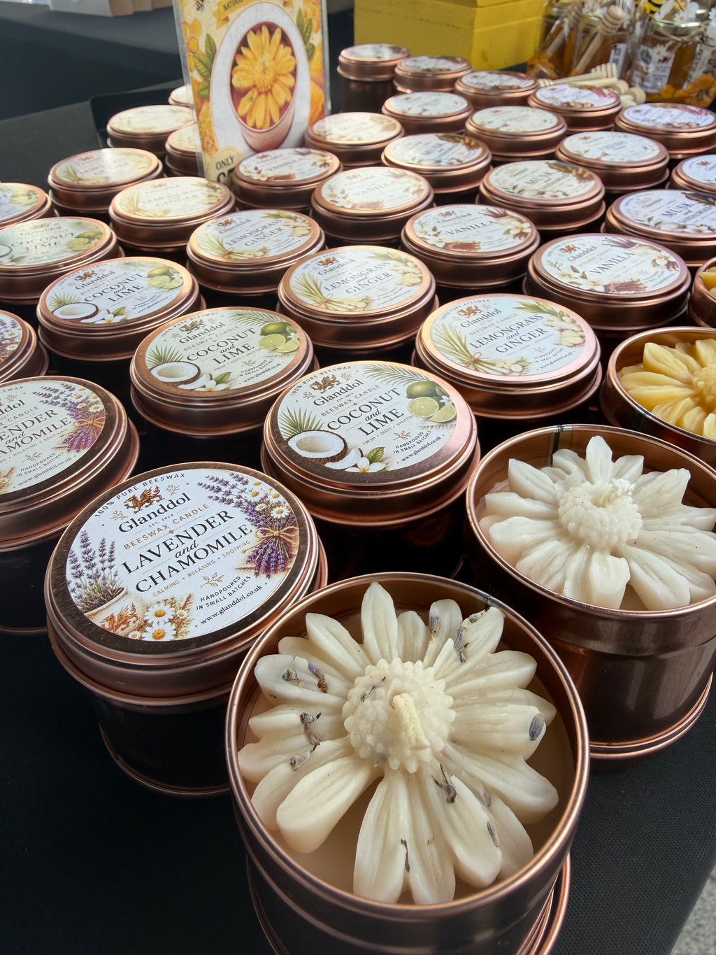 Pure Bees wax Candles ins