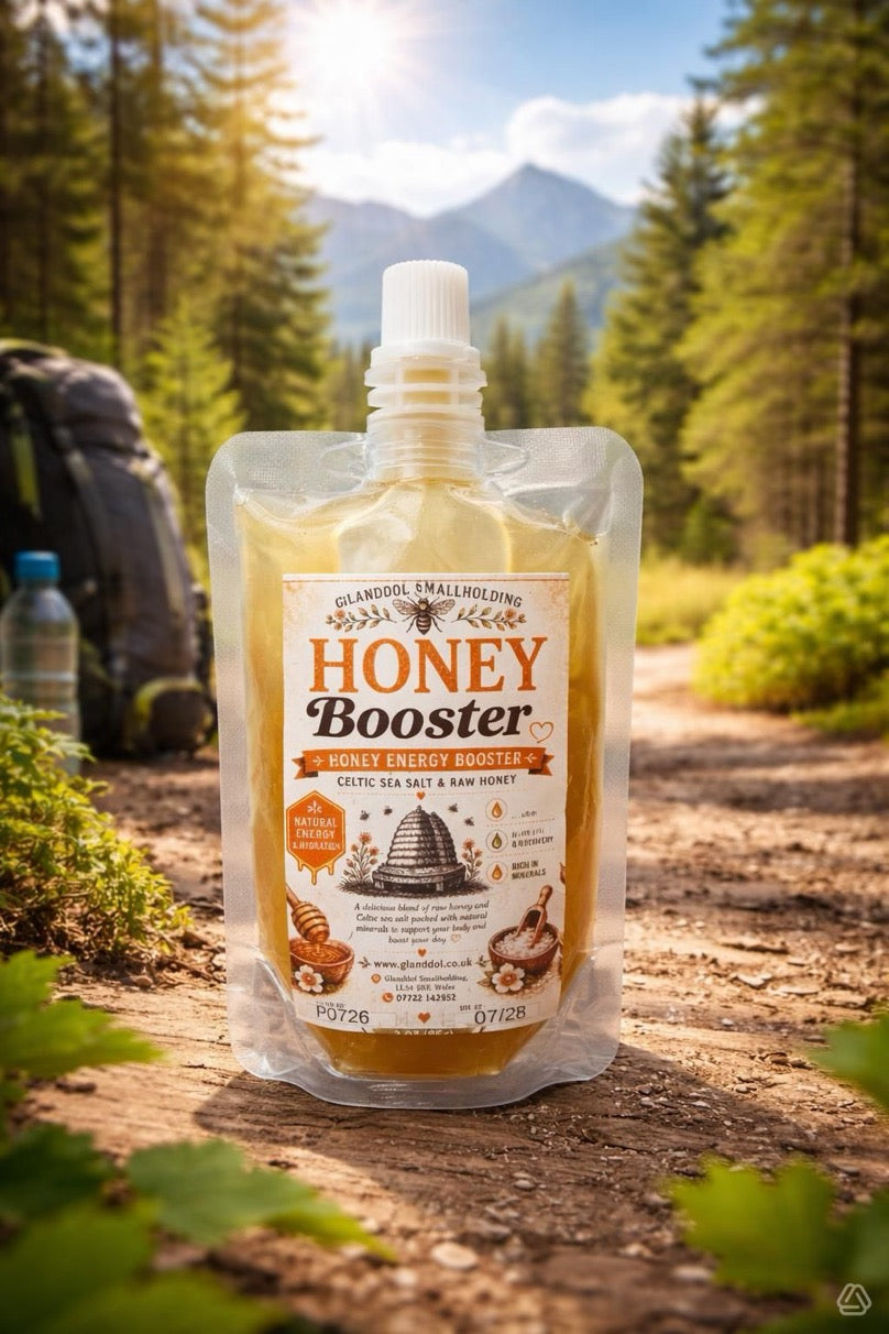 Honey Energy Booster 3oz with added celtic salt