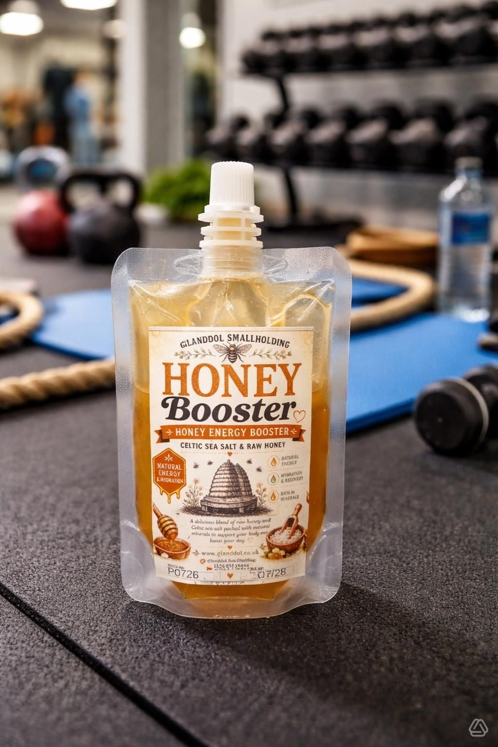 Honey Energy Booster 3oz with added celtic salt