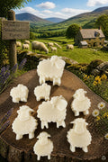 Sheep melts pure white bees wax