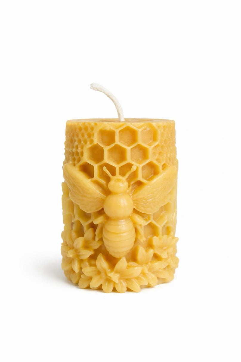 pure bee wax candle